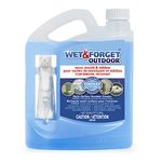 Wet & Forget Moss, Mould & Mildew Stain Remover Multi-Surface Outdoor Cleaner, Ready to Use, 1.9 Liters