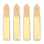 53 Arts 4-Pack Sketch Sandpaper Pencil Pointer Sand Paper Sharpener Drawing Tools Sanders for Sharpening Pastel Sticks, 12 Sheets/Board