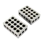 TEXALAN 23 Holes Ultra Precision 1-2-3" Blocks 2pcs/Pair