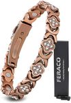 Feraco Pure Copper Bracelets for Wo