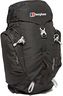 Berghaus Men's Arrow 30 Litre Rucksack | Compact, Breathable Backpack, Travel and Camping Bag | Rain Cover Hiking Packs, Black/Extrem Red, One Size