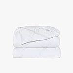 Buffy Eucalyptus Mattress Topper - Plushy, Down-Alternative Fill, Vinyl-Free, Ultra Smooth with Noiseless Elastic Bands (8-21” Fitted Deep Pocket, Twin XL)