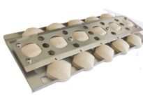 Replacement Stainless Steel Heat Tray with Briquettes for Select Turbo Gas Grill Models (16 1/2"×6 1/2")