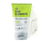Raw Elements Eco Form Sunscreen, SPF 30 Plus, 3 Fluid Ounce