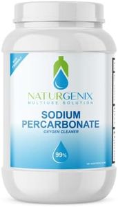 Naturgenix Sodium Percarbonate 99% Purity, Oxygen Bleach (9-lbs) Multi-use Oxygen Bleach for Laundry, Dishwasher, Deodorizing, Stain Removal and More, Color Safe Bleach