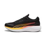 PUMA Unisex SCEND PRO Road Running Shoe, Black-Sun Stream, 10 UK