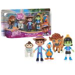 Netflix Ridley Jones Collectible Figure Set, 5-Pack of Ridley Jones and Friends Figurines, Kids Toys for Ages 3 Up by Just Play