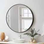 Oikiture Wall Mirror 70cm Round Mak