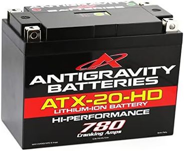 Antigravity ATX20-HD. Heavy Duty High Performance Lithium Motorcycle and Powersport Battery, 12V 15Ah, Group 20, ATV, Quad, UTV, Jet Ski, PWC, Lawn Mower, Generator - Honda, Harley, Victory, Indian