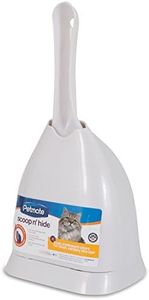 Petmate Scoop N' Hide Cat Litter Scoop with Discreet Litter Scoop Holder, White