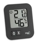 TFA Dostmann Moxx Digital Thermo-Hygrometer, Multi-Colour, 9.9 x 7.5 x 2.6 cm