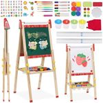 Kids Wooden Easel Double Sided Art 