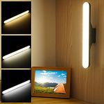 Muross Dimmable Touch Light Bar Wall Reading Light Stick On Bunk Bed Lamp Wall Mounted Lamp 3 Color Reading Lamp LED USB Rechargeable Bar Lights wtih Built-in 2300mAh Battery Stick Magnet Mount