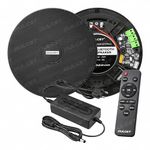 DULCET DC-CS6F-BT Pro Black 6.5 Inch 20W 2 Way Active Bluetooth Ceiling Speaker with Inbuilt Amplifier - Supports Upto 3 Passive Ceiling Speakers