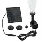 VJK 1.8W Solar Fountain Water Pump 