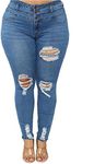 ALLABREVE Women's Plus Size Stretch