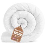 GG GONZALO GRACIA Double Duvet 13.5 Tog | Extra Warm & Cosy Winter Duvets for Cold Nights Duvet Double | Made in UK Quilt | Anti-Allergy, Breathable & Hollowfibre Filling Duvets (Double, 200x200cm)