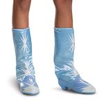 Disney Frozen Elsa Boots, Kids Costume Footwear Accessory, Child Size Dress Up Boot Covers