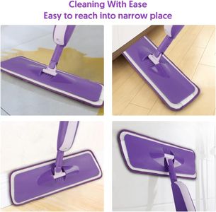 MEXERRIS Microfibre Spray Mop – Floor Cleaning with Refillable Bottle