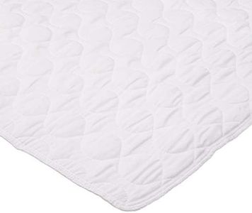 Linenspa 34" x 36" Skid Resistant Waterproof Sheet and Mattress Protector Pad-Highly Absorbent-Machine Washable-Quilted White