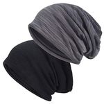 EINSKEY Slouchy Beanie Hat for Men/Women, Fashion Oversize Large Baggy Skull Cap Chemo Headwear Sleeping Cap