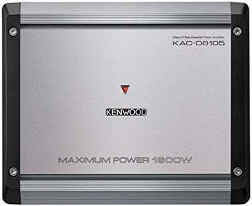 KENWOOD KAC-D8105 D Series 1,600-Watt 5-Channel Class D Amp