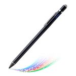 Stylus Pencil for Amazon Fire HD 10 Pen, EDIVIA Active Stylus Pen with 1.5mm Ultra Fine Metal Tip Pen Stylus for Amazon Fire HD 10 Drawing and Sketching Pencil,Black