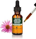 Herb Pharm Organic Rapid Immune Boost: Fast-Absorbing Tincture for Adults, Echinacea Tincture with Goldenseal, Ginger Extract & Elderberry, Immune Support Supplement & Wellness Aid, 1 Oz