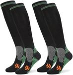 Odtmger Compression Socks (2/3 Pair) for Men and Women 20-30 mmHg Compression Stockings Circulation for Cycling Running Support Socks
