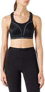 Shock Absorber Women's Ultimate Run Bra Black/Silver