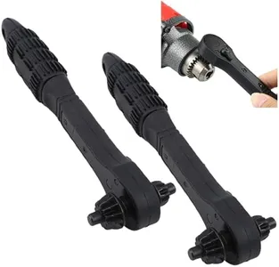 3 in 1 Drill Chuck Ratchet Spanner, 2025 Upgrade Drill Chuck Ratchet Universal Double Head Chuck Key Replacement Tool for Drill, Compatible with Most Electric Drills and Power Tools (2Set 2-in-1)