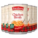 Baxters Favourites Chicken Broth Soup, 400 g (Pack of 6)