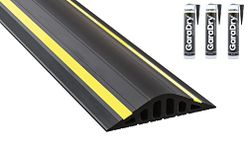 40mm High Garage Door Flood Barrier Threshold Kit 5.56m | Flexible PVC | Complete Kit Includes 3 Adhesives | GaraDry