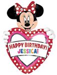 Amscan Super Shape Minnie Birthday Personal Balloon Party Accessory