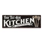 Personalized Kitchen Sign Home Deco