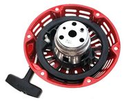 YINETTECH Recoil Starter Replacement with Pully Cup Compatible with Honda GX200, GX160, GX120 Recoil Starter Assembly