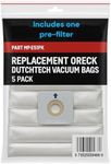 MP Maresh Products ET511PK Replacement Vacuum Bags – Compatible with Oreck Dutchtech 1100, 1200, 1300, 1400 Series – 5-Pack with 1 Pre-Filter – HEPA Standard Double-Wall Filtration