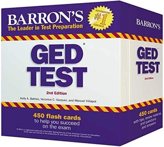 GED Test Flash Cards: 450 Flash Cards to Help You Achieve a Higher Score