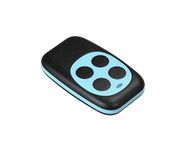 e-INFINITY 433 MHz RF Code Remote Control Copy 4 Key Cloning Duplicator Universal Key Fob for Electric Garage Door Controller Rolling .fixed and Learning Code,BLUE/WHITE (RED BLACK)