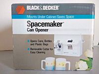 BLACK AND DECKER SPACEMAKER CAN OPENER EC60G