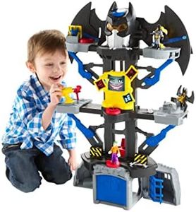 Fisher-Price Imaginext- DC Super Friends Set da Gioco Batcaverna, Multicolore, 0887961 08060 5