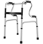 Trycare Premium 2 in 1 Step-Up & Reciprocal Folding Walker Can be Used as Toilet Safety Rail – Lightweight, Durable Aluminum Frame, Heavy-Duty Support Up to 150kg, Foldable & Portable for Seniors and Patients