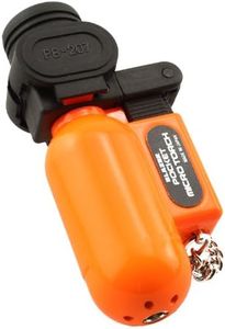 Blazer 189-2188 PB207CR The Torch Butane Refillable Lighter, Blaze Orange