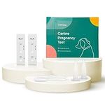 Dog Pregnancy Test for Breeders - Accurate Results and Clear Instructions - at Home Canine Pregnancy Test Kit - 2-Pack