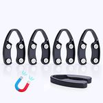 5 Pack Magnetic Wine Foil Cutter Tool, Wine Bottle Opener Accessory, Magnetic Wine Foil Cutters Wine Bottle Opening Accessories, Black