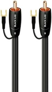 AudioQuest 3m Black Lab RCA Audio Cable Black - Audio Cables (RCA, RCA, Copper, 3 m, Black)