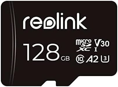 REOLINK 128GB microSDXC UHS-I Memory Card, U3, A2, V30, Class 10, Micro SD Card Compatible with Reolink Security Camera