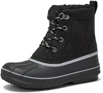 Lands' End Wynn Kids Waterproof Snow Boots - Black