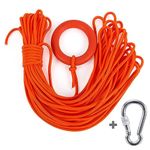 BRY Outdoor Professional Water Floating Lifesaving Rope,Water Floating Rescue Lifeline with Bracelet