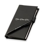 COI Memo Notepad | Memo Note Book with Sticky Notes & Clip Holder Office Product in Diary Style with Pen (Personalized Memopad Model-2)